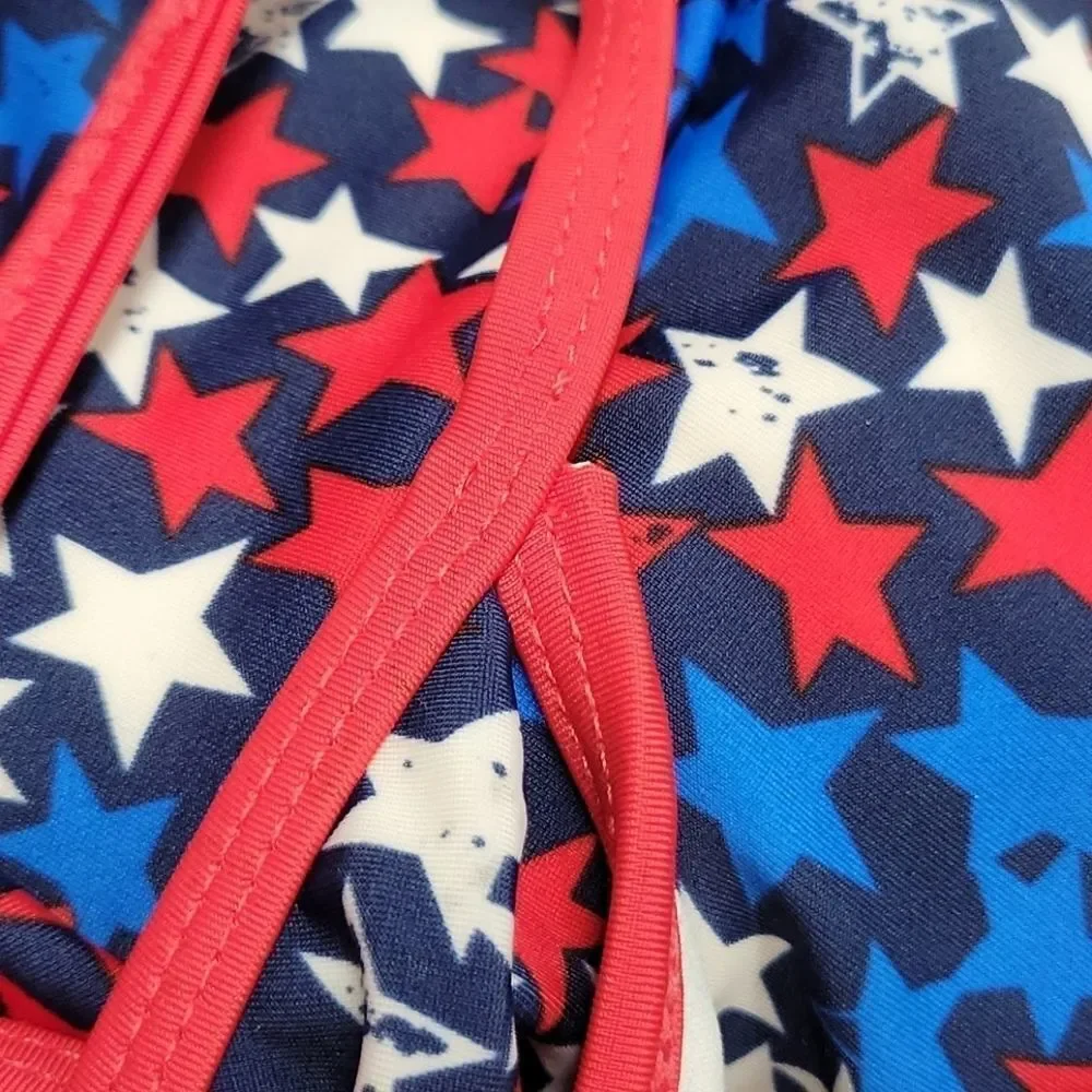 Ocean Pacific Patriotic Swimsuit XL (14/16)